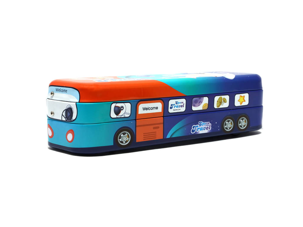     			Villy Magic Bus Shaped Compass Box for Kids