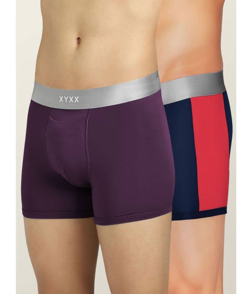 XYXX Pack of 2 Modal Trunks For Men's ( Multicolor )