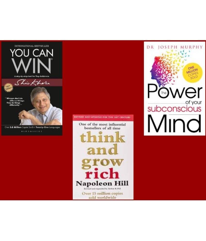     			You Can Win + The Power of your subconscious mind + Think And Grow Rich