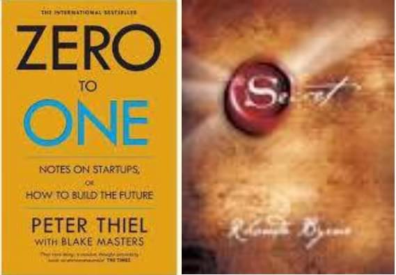     			Zero To One + The Secret