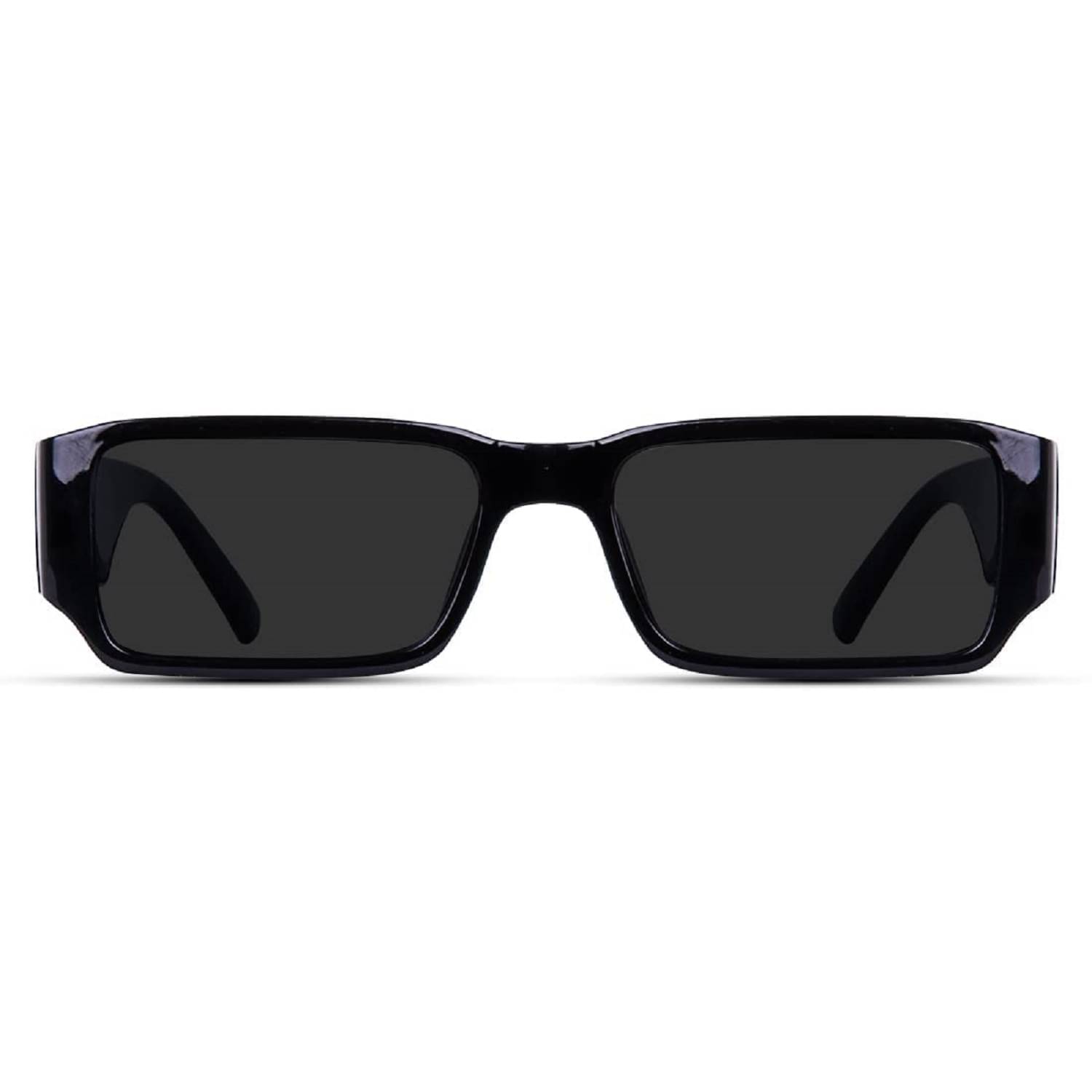     			Creature - Black Rectangular Sunglasses ( Pack of 1 )
