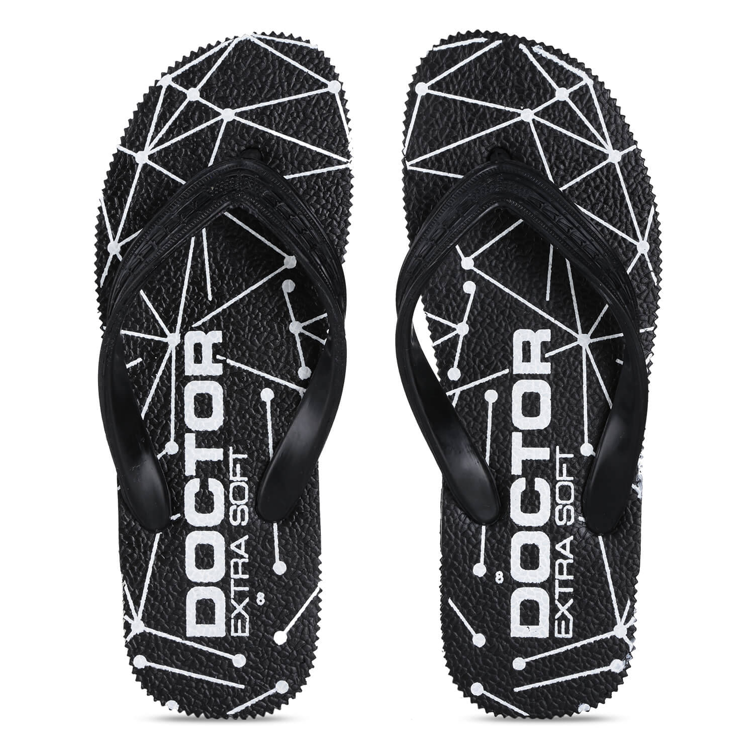     			DOCTOR EXTRA SOFT - Black Men's Daily Slipper