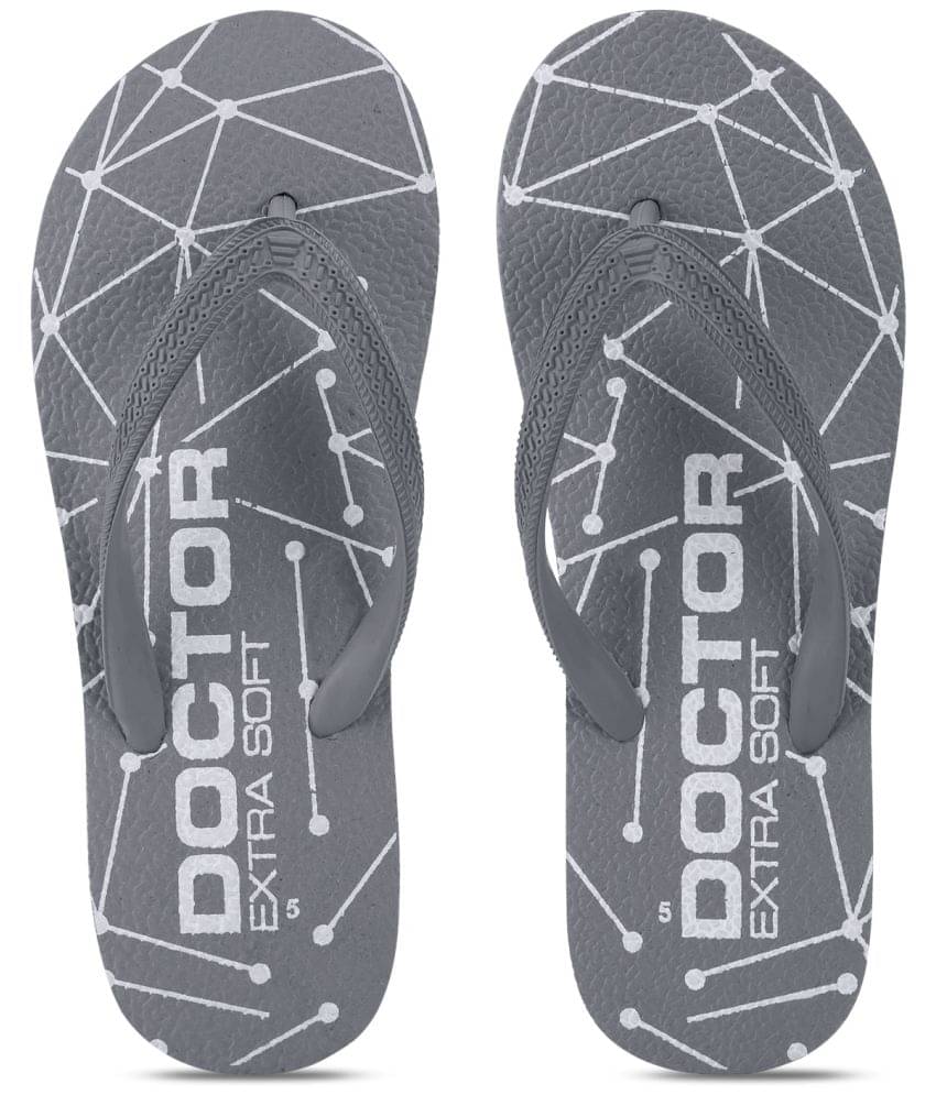     			DOCTOR EXTRA SOFT - Light Grey Women's Daily Slipper
