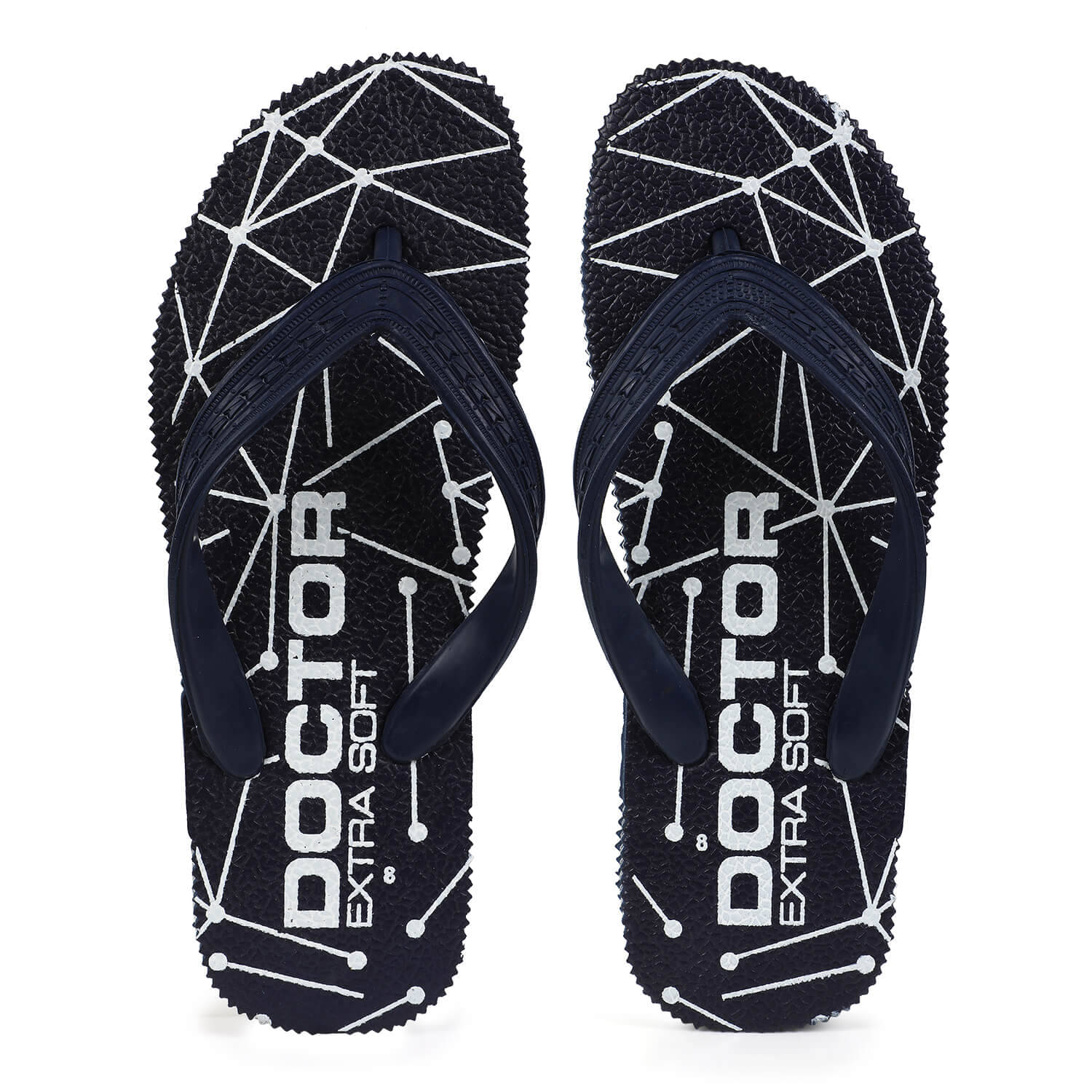     			DOCTOR EXTRA SOFT - Navy Blue Men's Daily Slipper