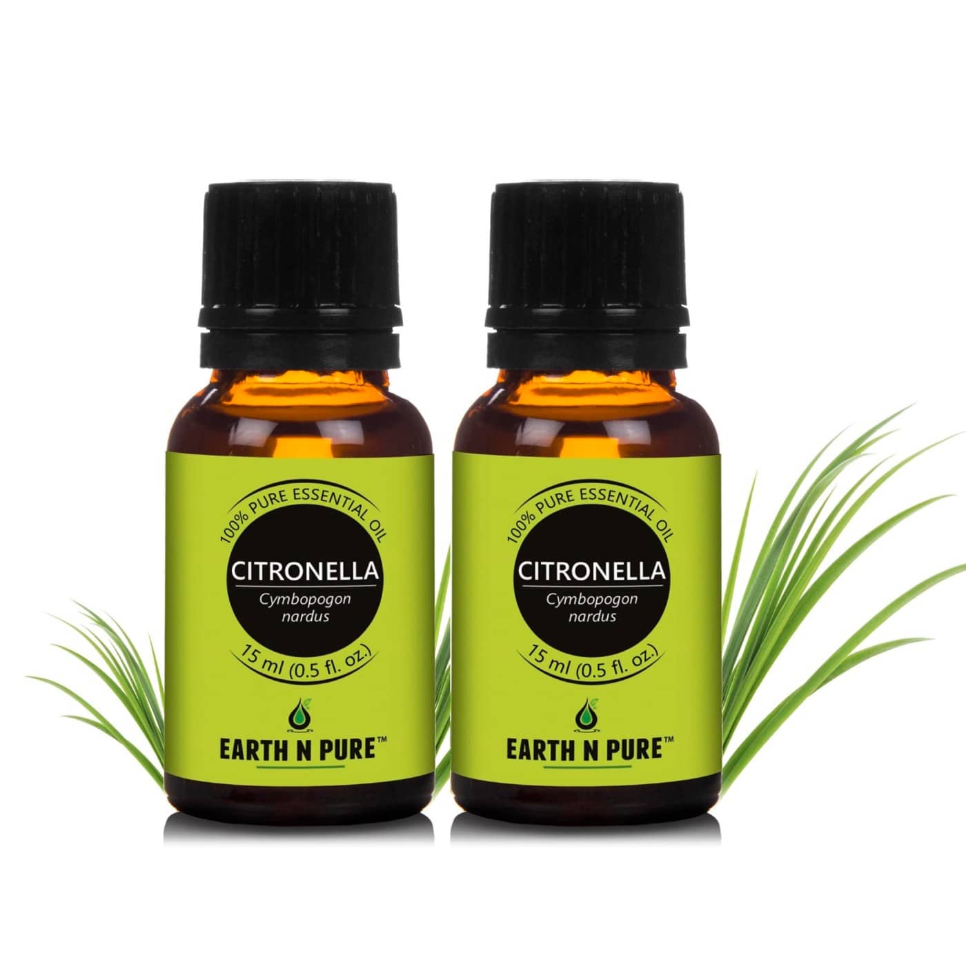 Earth N Pure - Citronella Essential Oil 15 mL ( Pack of 2 )