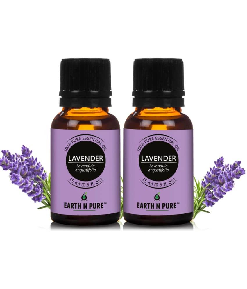 Earth N Pure - Lavender Essential Oil 15 mL ( Pack of 2 )