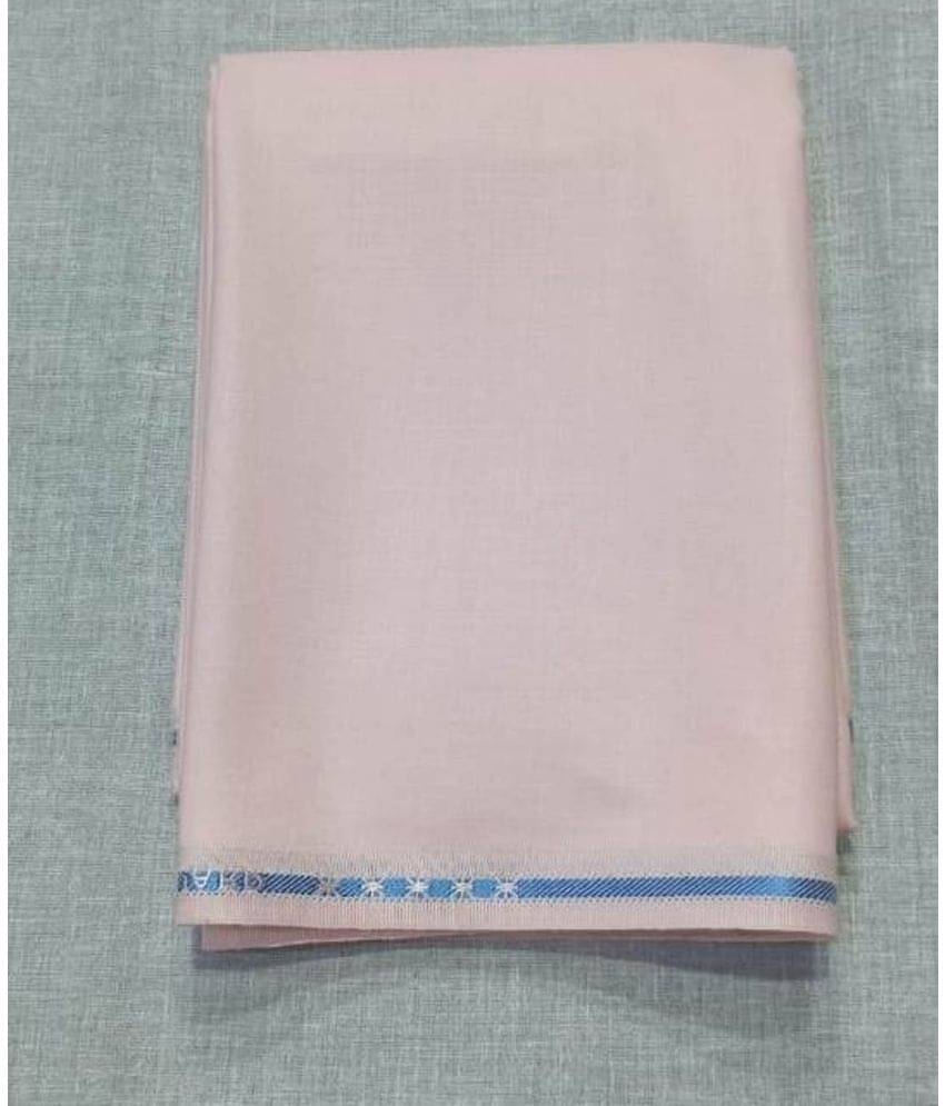 Fabkart - Peach Polyester Blend Men's Unstitched Shirt Piece ( Pack of 1 ) Fabkart - Peach Polyester Blend Men's Unstitched Shirt Piece ( Pack of 1 )
