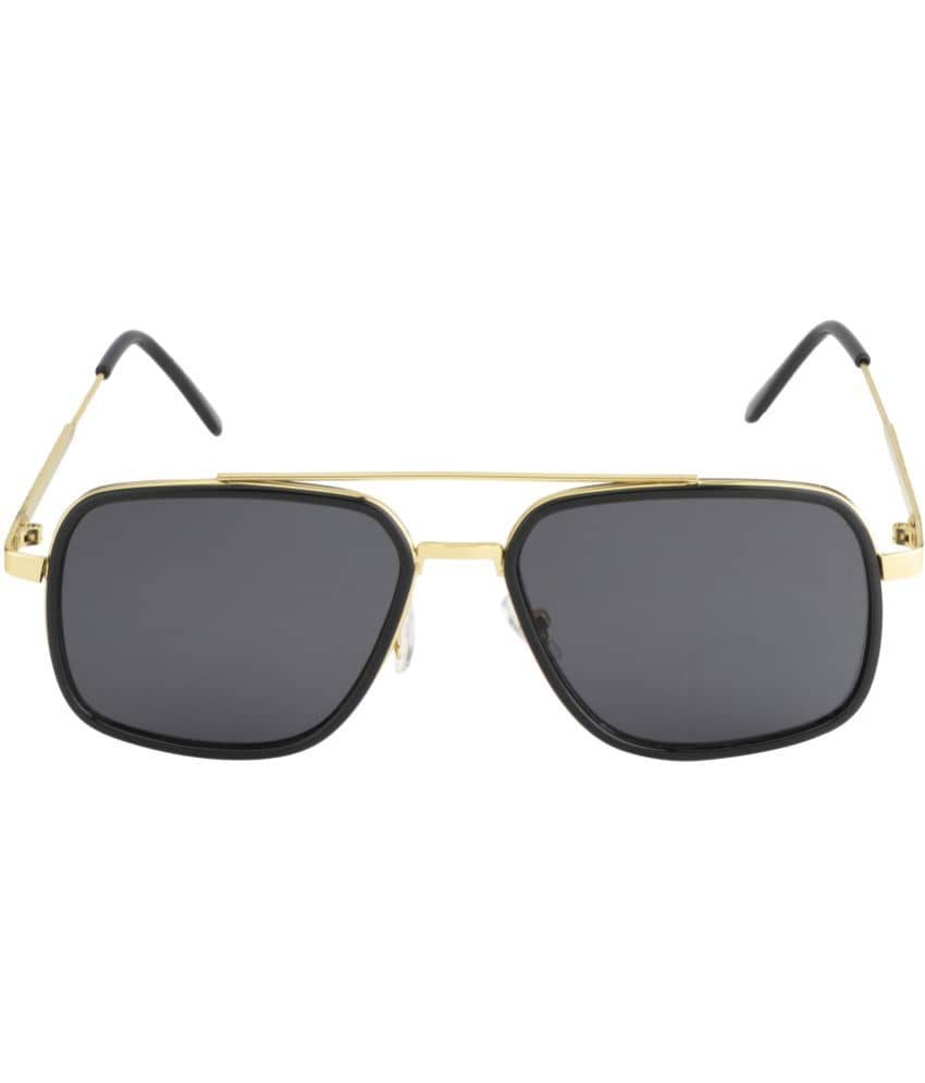 Fair-X - Gold Geometric Sunglasses ( Pack of 1 ) - Sunglasses | Buy online on ZillyBuy