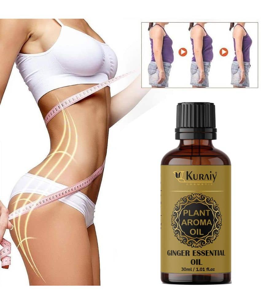 Kuraiy Ginger Oil, For Belly Fat Reduction For Weight Loss( 30 ml)