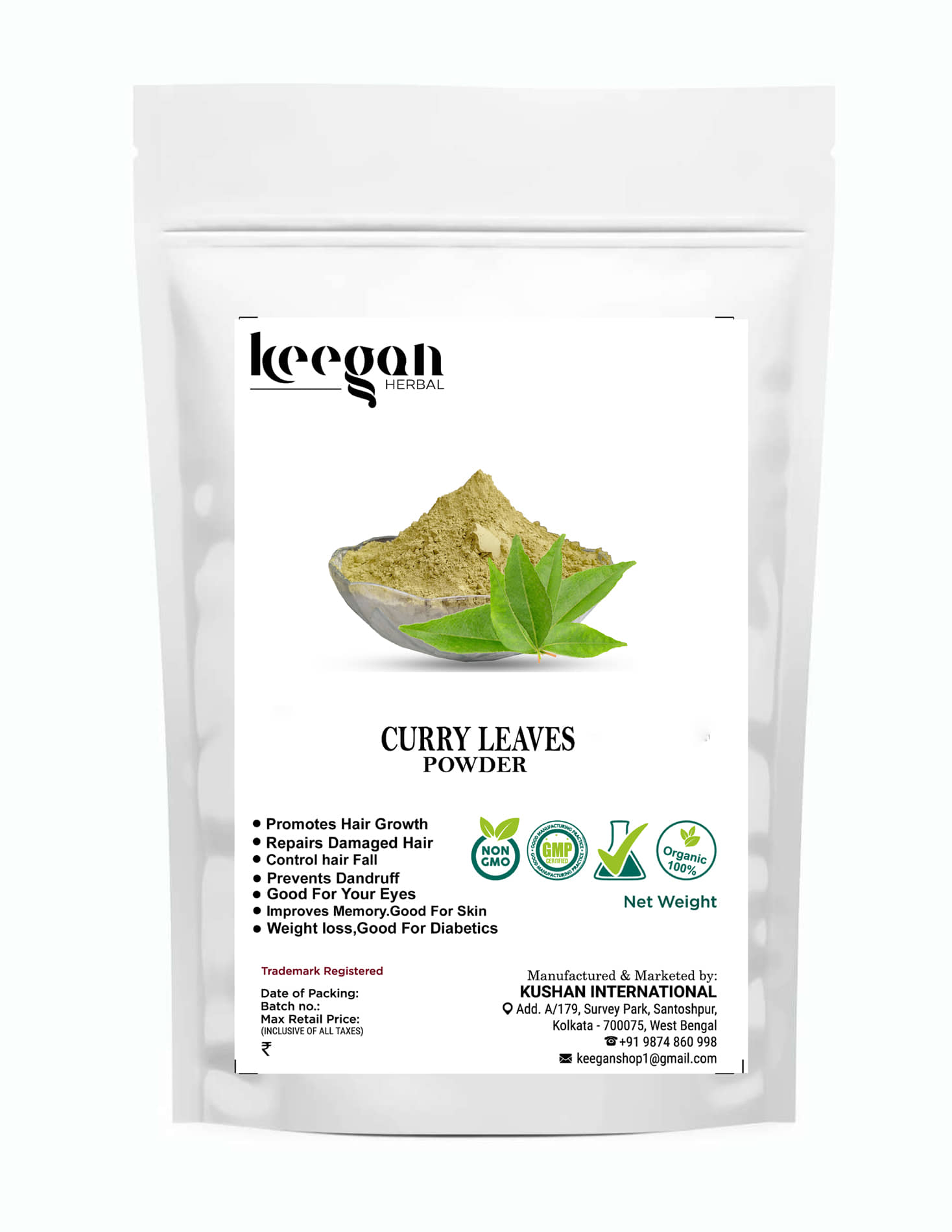 Keegan - Deep Repair Hair Mask For Damaged Hair ( Pack of 1 )