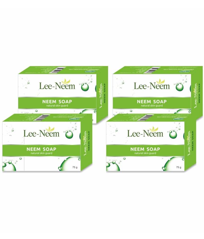     			Leeford Lee Neem Anti-Bacterial Soap - Neem Extracts for Healthy & Glowing Skin, 75g (Pack of 4)