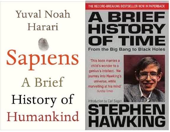     			Sapines + A Brief History of Time