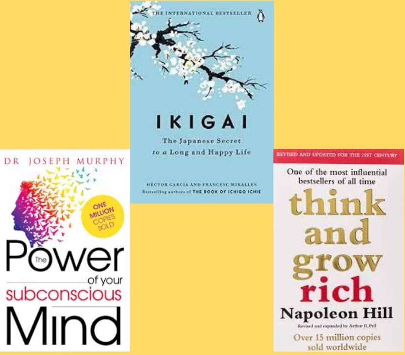 Think And Grow Rich + Ikigai +The Power of your subconscious mind - Stationery | Buy online on ZillyBuy