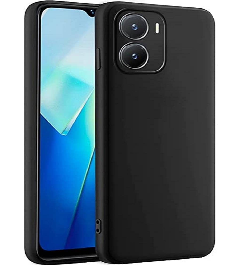 ZAMN - Plain Cases Compatible For Silicon Vivo T2x 5G ( Pack of 1 )