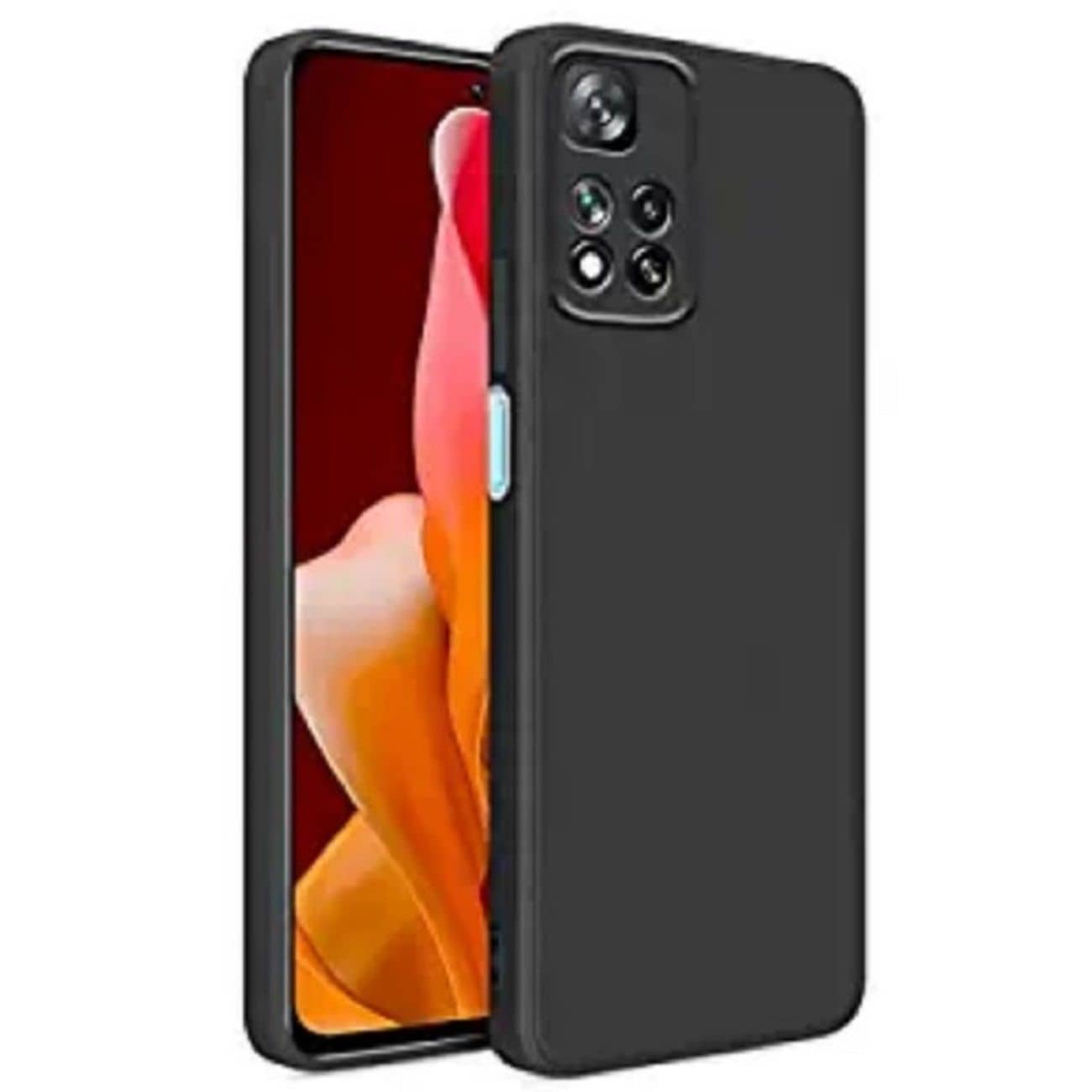 ZAMN - Plain Cases Compatible For Silicon Xiaomi 11i 5G ( Pack of 1 )