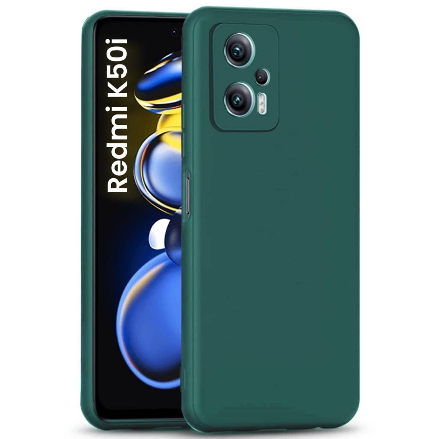 ZAMN - Plain Cases Compatible For Silicon Xiaomi Redmi K50i ( Pack of 1 ) ZAMN - Plain Cases Compatible For Silicon Xiaomi Redmi K50i ( Pack of 1 )