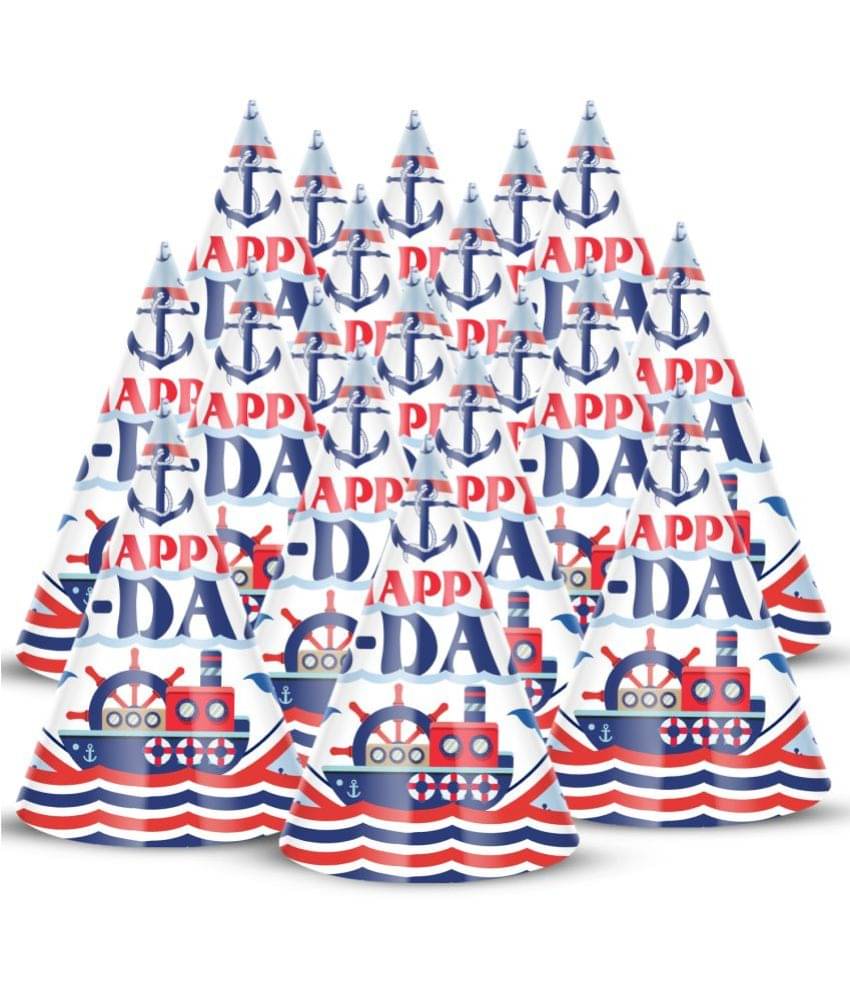     			ZyozTheme Birthday Party Hats, Happy Birthday Cone Party Hats for Kids Birthday Party -theme Birthday Party Supplies and Decorations (Pack of 20)