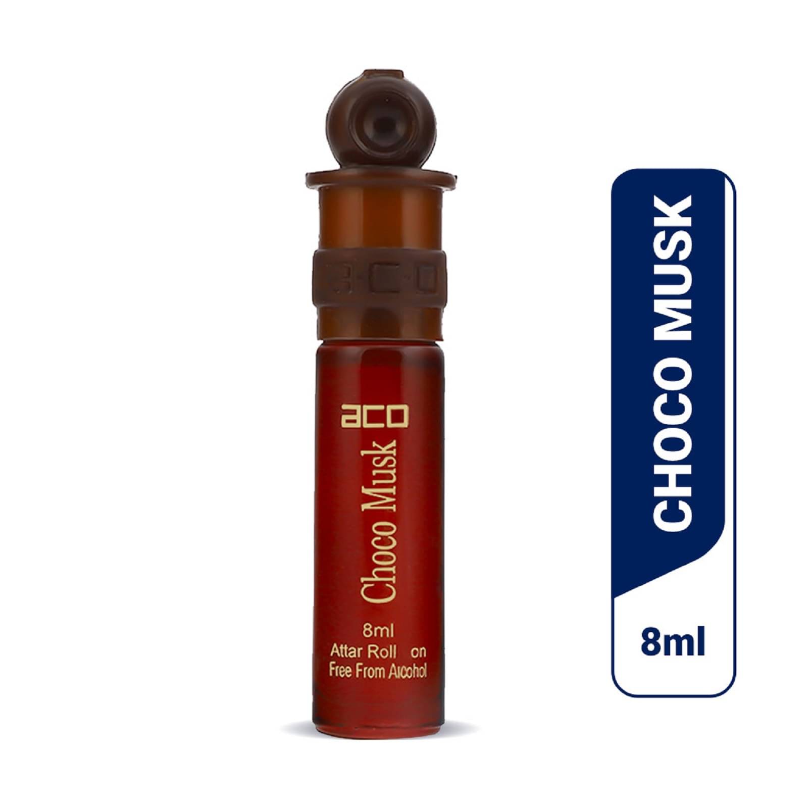     			aco perfumes CHOCO MUSK   Concentrated  Attar Roll On 8ml
