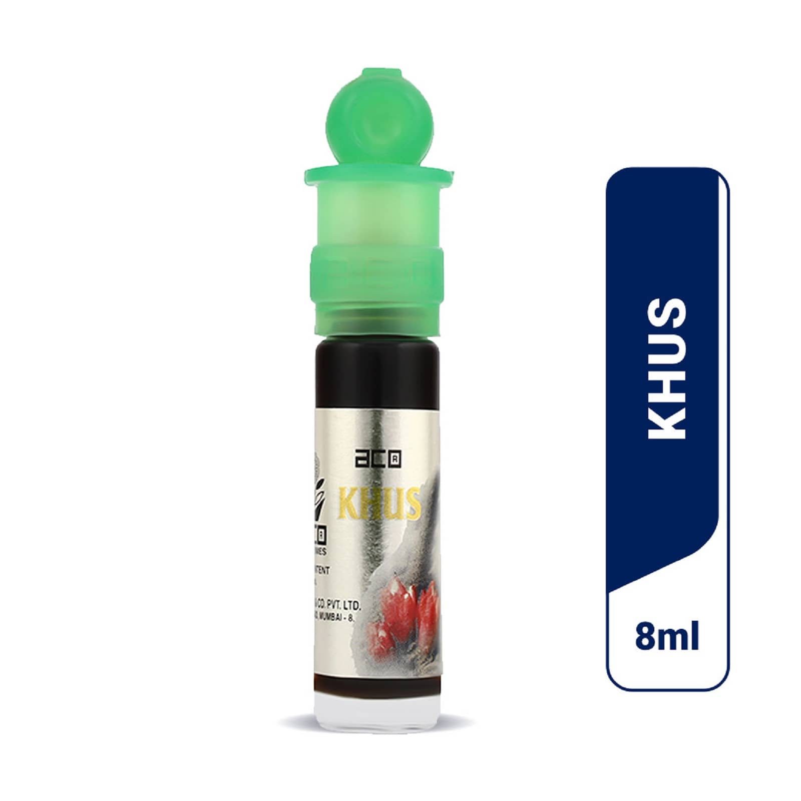 aco perfumes KHUS  Concentrated  Attar Roll On 8ml