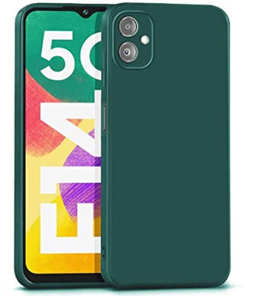     			Case Vault Covers - Plain Cases Compatible For Silicon Samsung Galaxy F14 5G ( Pack of 1 )