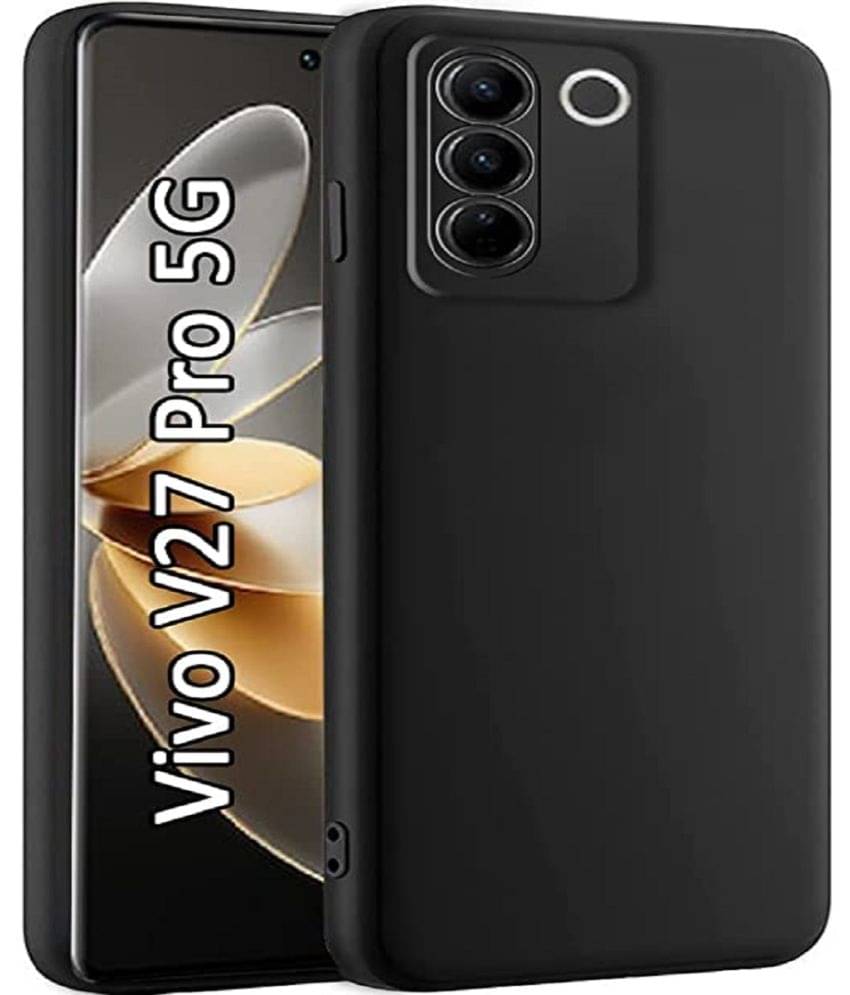 Case Vault Covers - Plain Cases Compatible For Silicon Vivo V27 Pro ( Pack of 1 ) Case Vault Covers - Plain Cases Compatible For Silicon Vivo V27 Pro ( Pack of 1 )