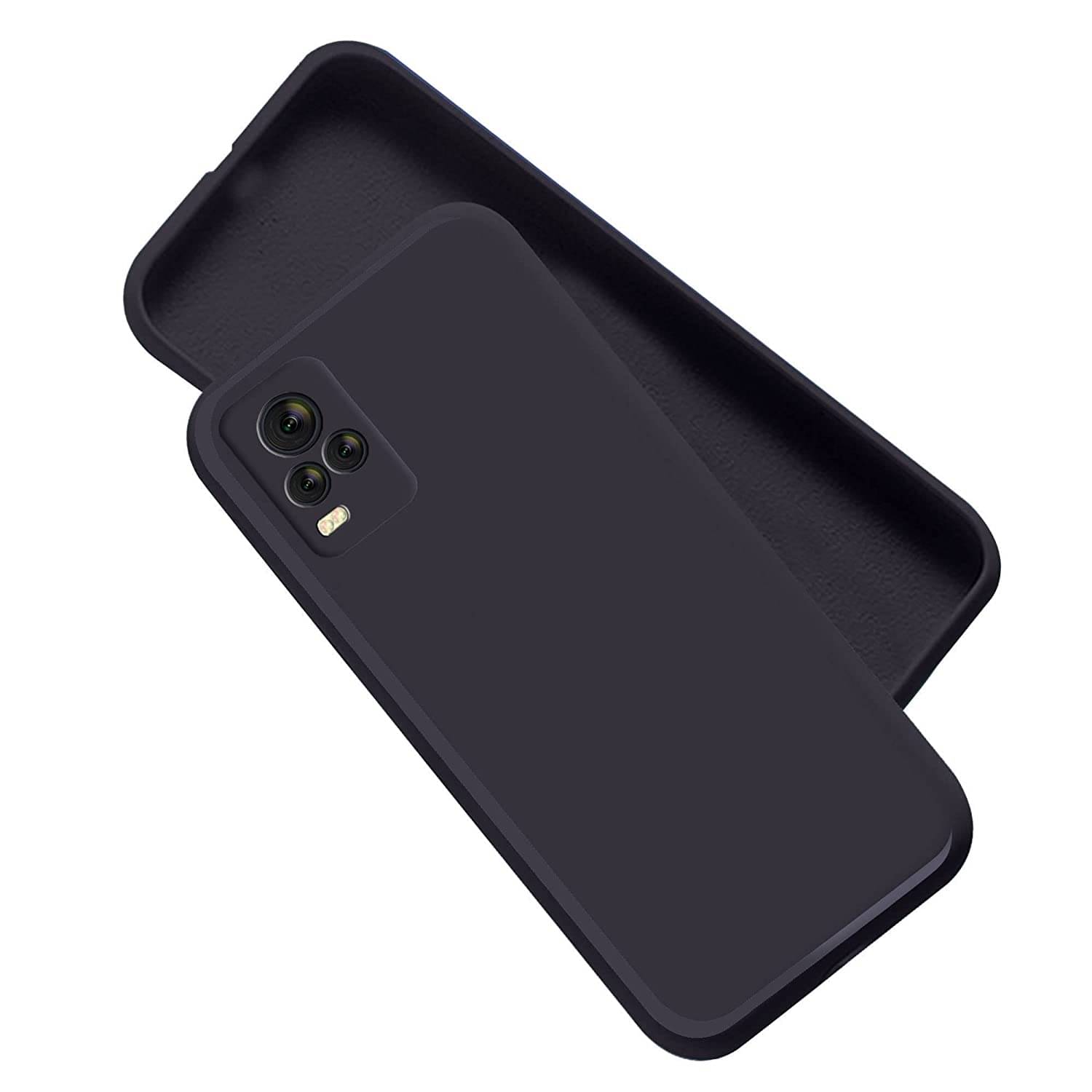     			Case Vault Covers - Plain Cases Compatible For Silicon Vivo V20 Pro ( Pack of 1 )