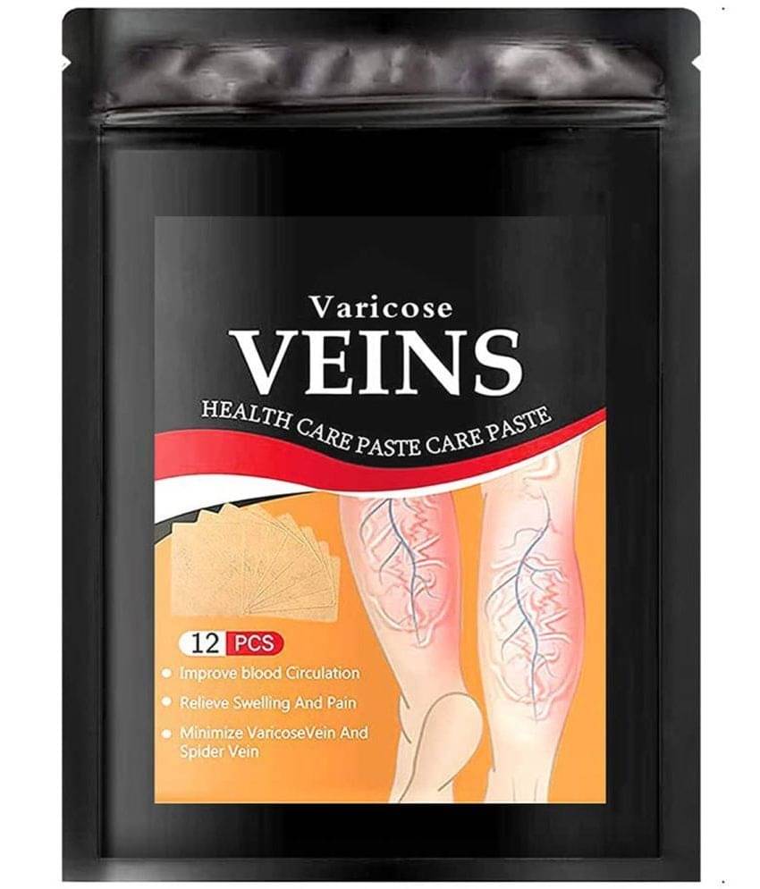     			Veins Varicose Patches Relieve Pebitis Angiitis Improve Varicosity Soothing Leg Swelling Pain- 12pcs