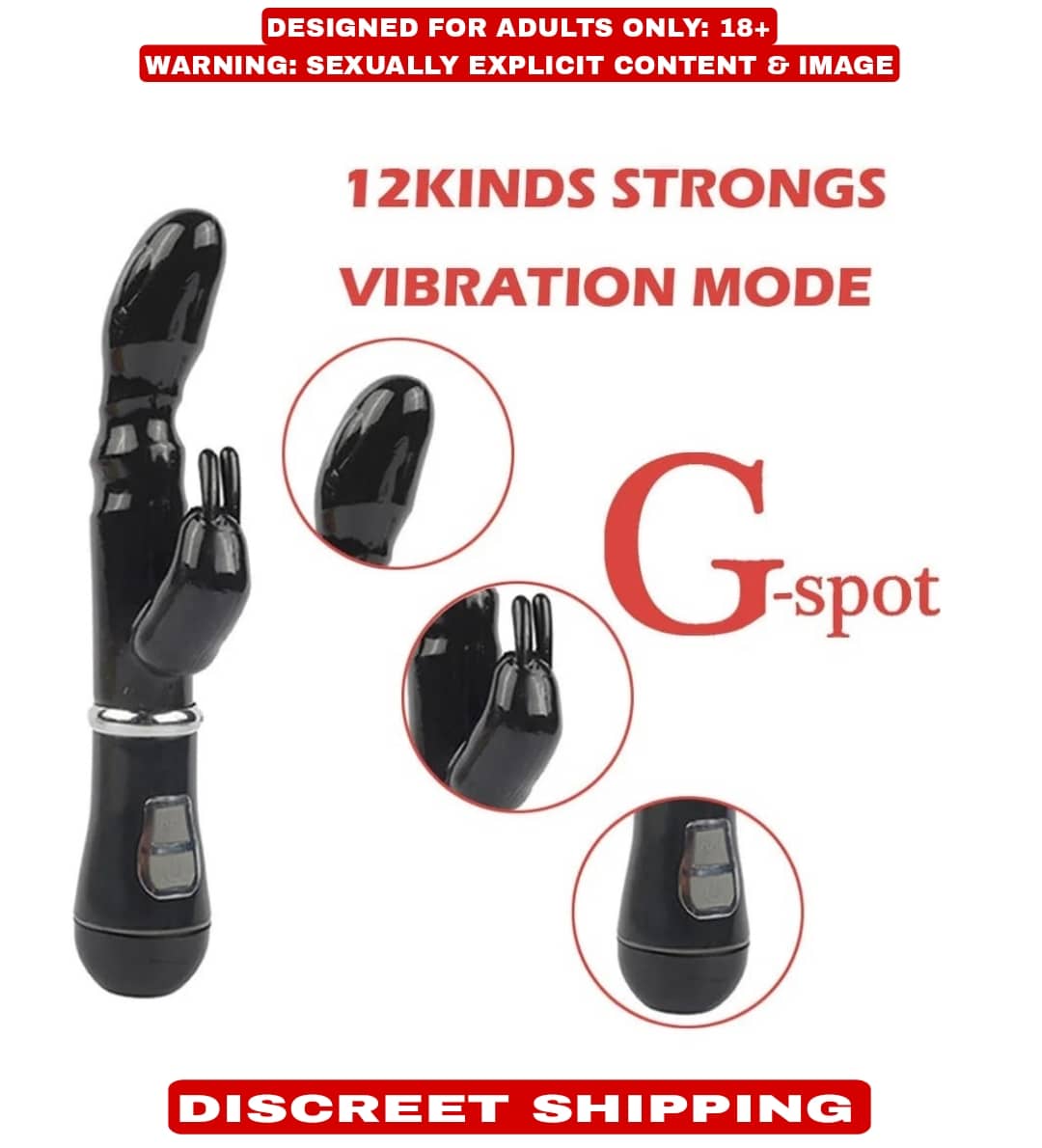 Pretty Love G Spot Penis Shape Vibrating Mini Rabbit Vibrator By Kamahouse