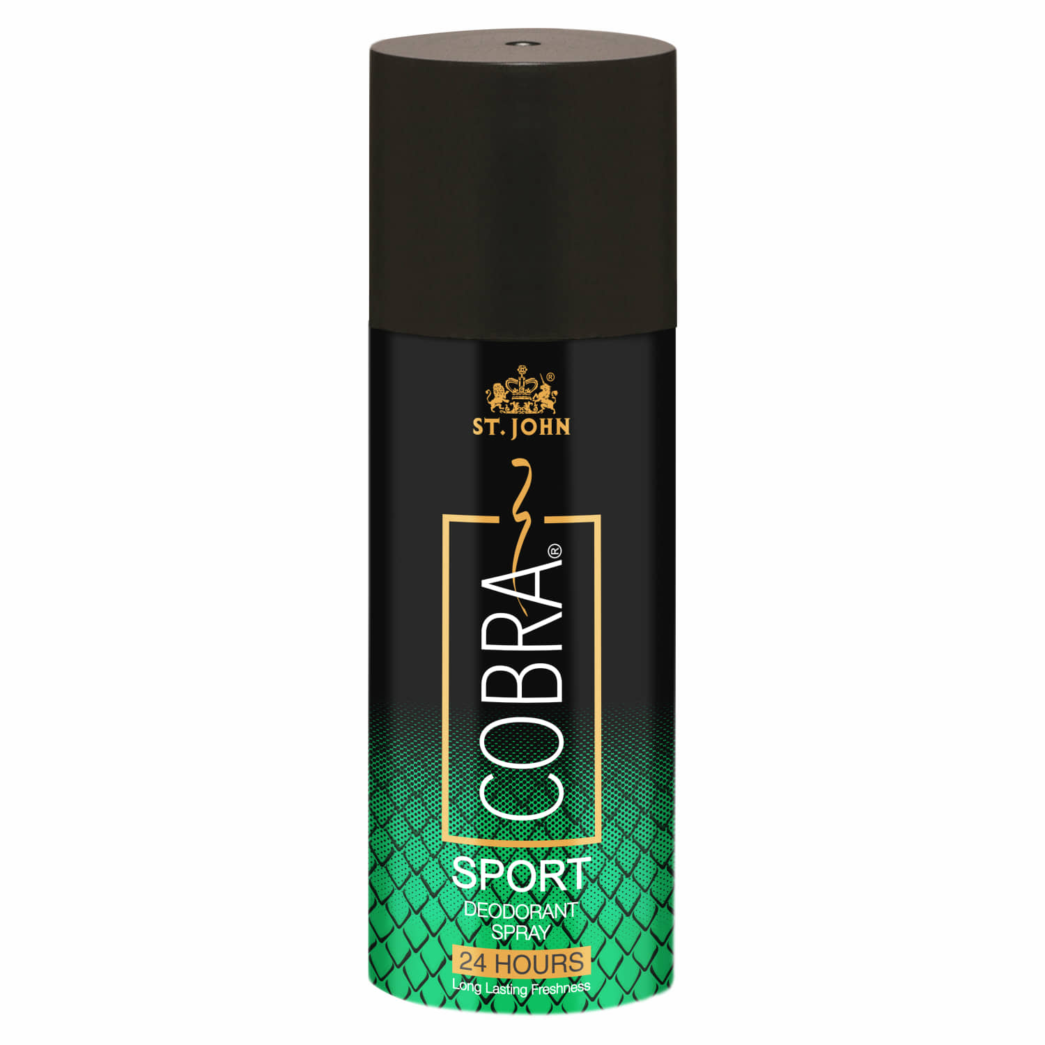 ST.JOHN Cobra Sport Limited Edition Deodorant Spray for Men 150ml Pack of 1