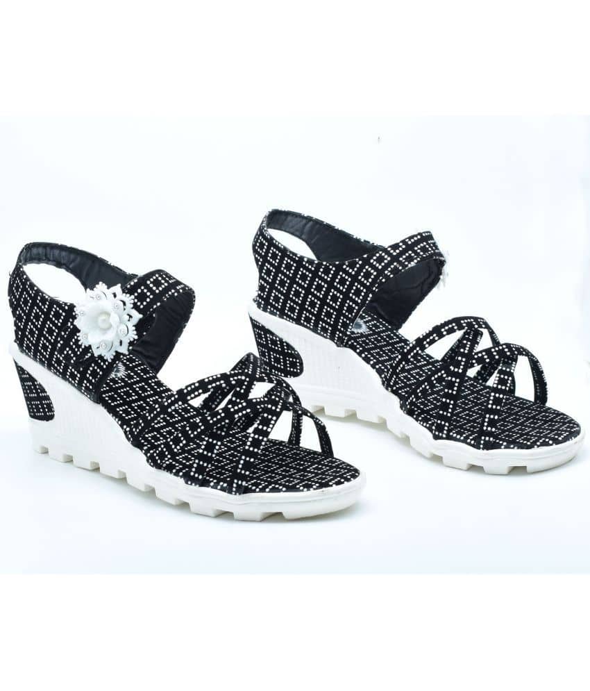 Dream Makers - Black Women's Sandal Heels - Heels | Buy online on ZillyBuy