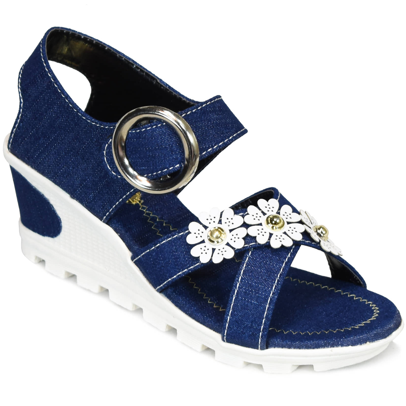 Dream Makers - Blue Women's Sandal Heels - Heels | Buy online on ZillyBuy