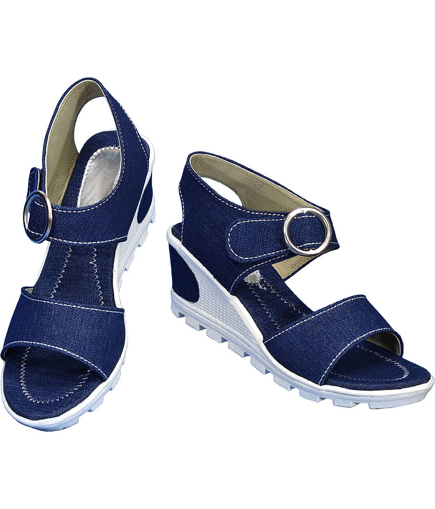 Dream Makers - Blue Women's Sandal Heels - Heels | Buy online on ZillyBuy