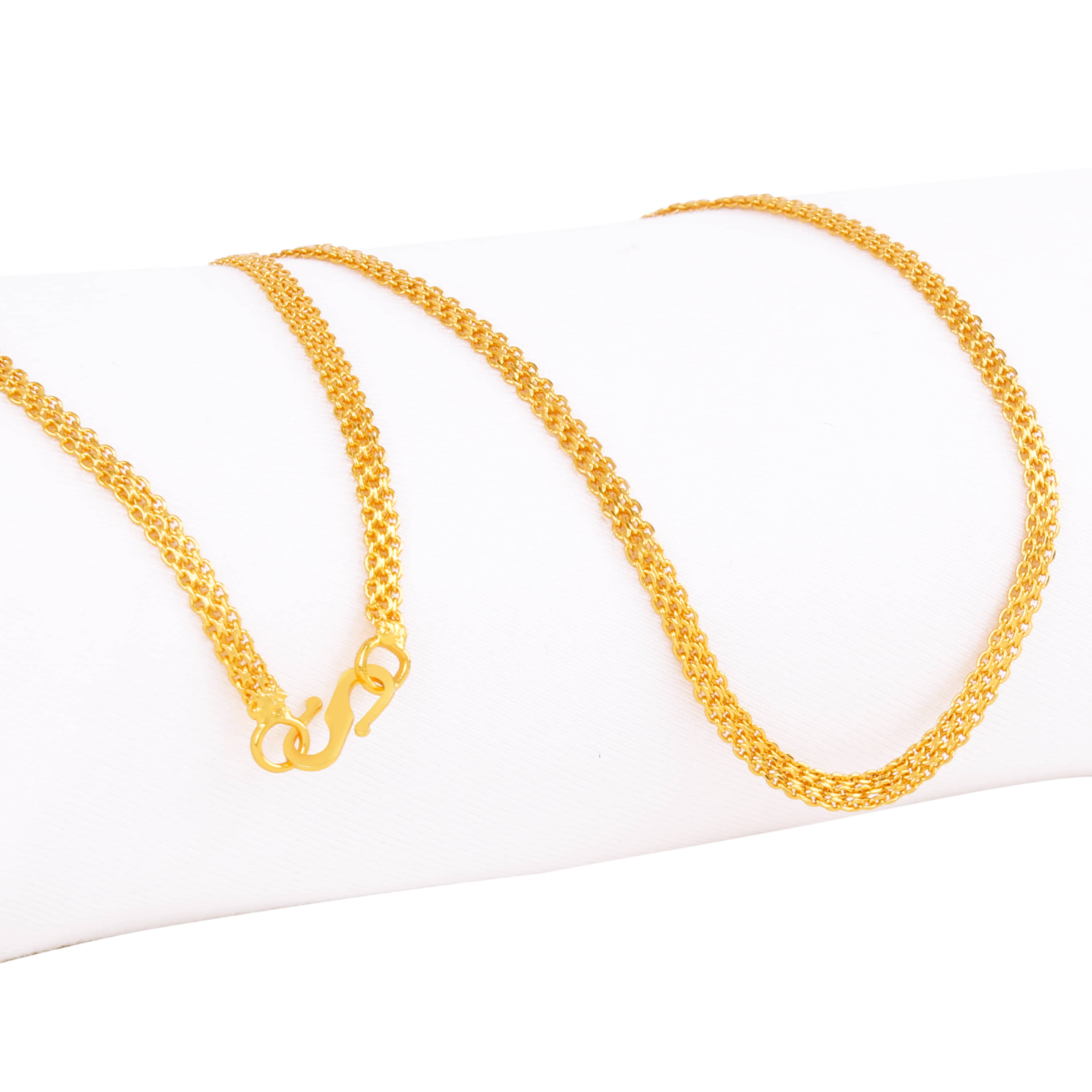 FASHION FRILL Gold Plated Brass Chain ( Pack of 1 )