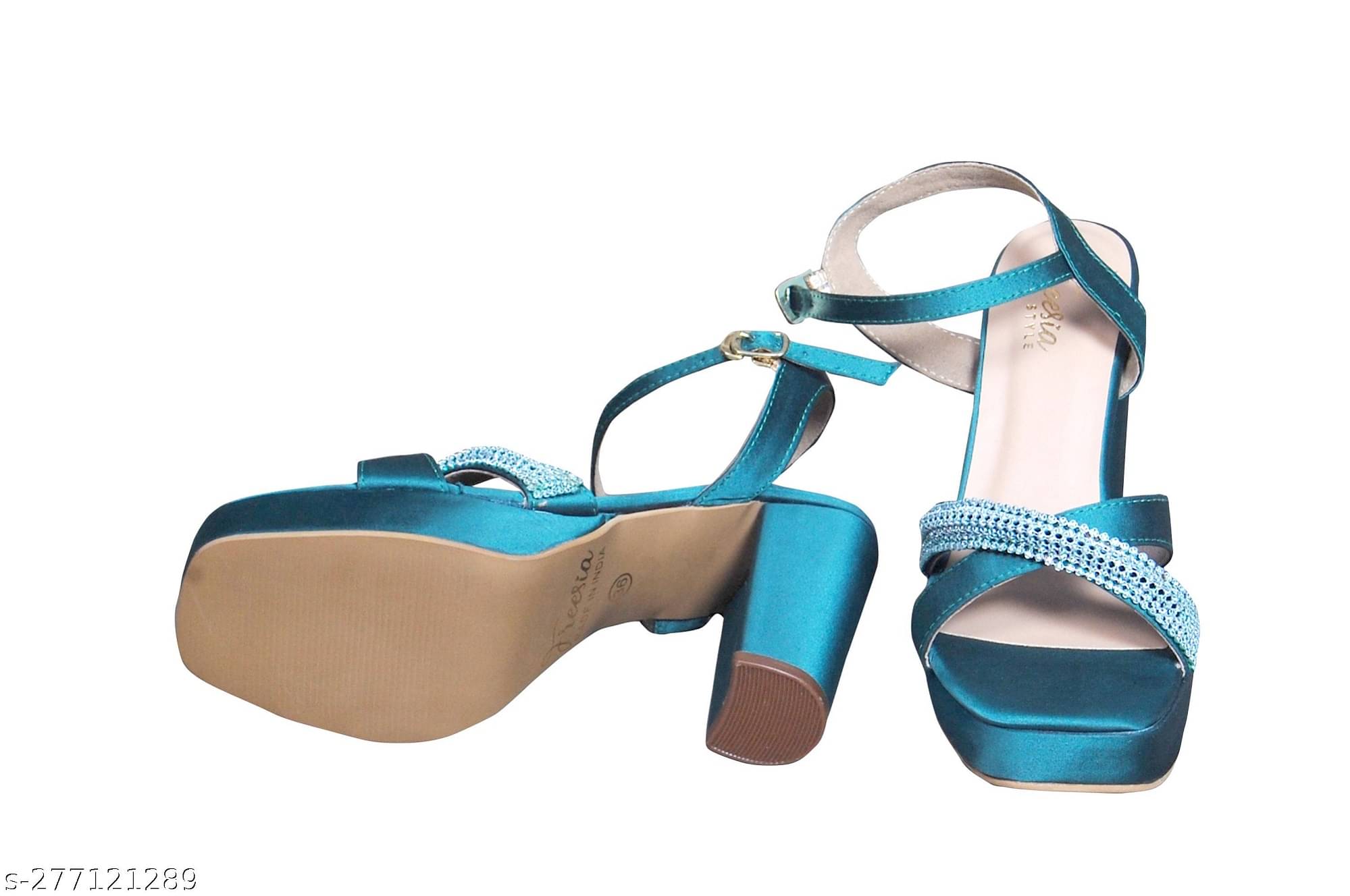     			FREESIA STYLE - Purple Women's Sandal Heels