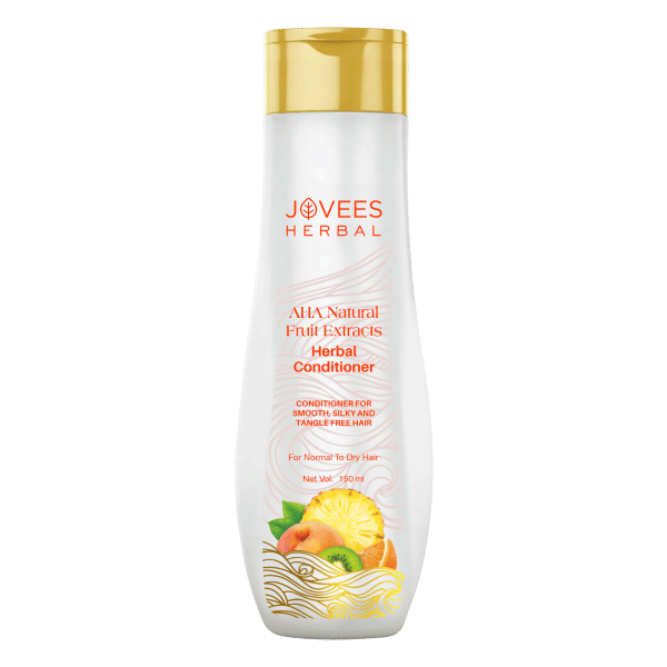 Jovees Herbal AHA Natural Fruit Extract Conditioner Gives Smooth, Silky For Normal To Dry hair 150ml
