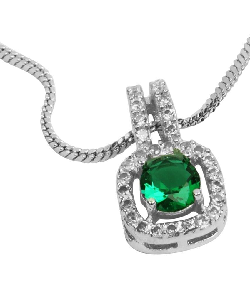     			PUJVI - Green Pendant ( Pack of 1 )