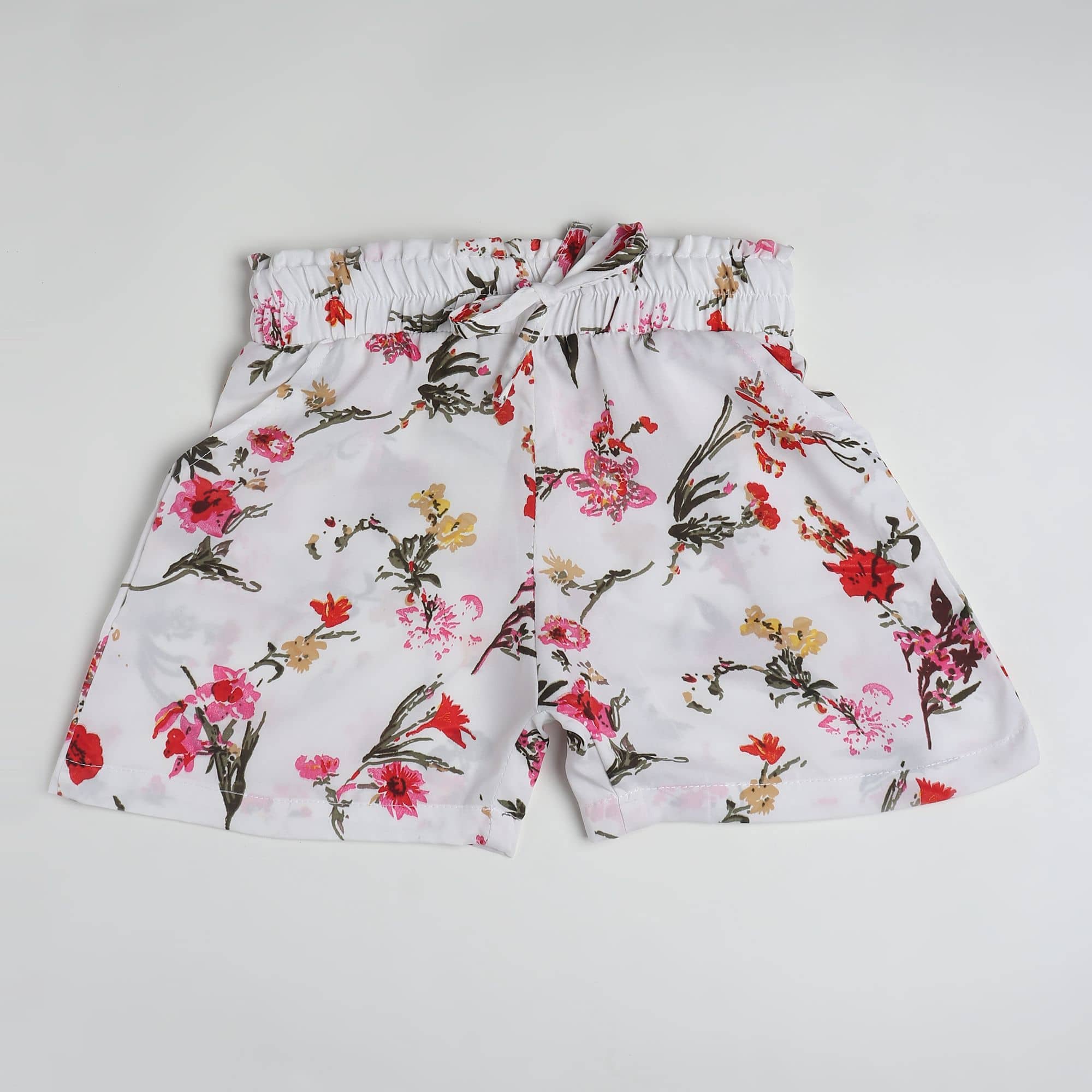 Arshia Fashions Pack of 1 Girls Crepe Bermudas ( White ) - Shorts | Buy online on ZillyBuy