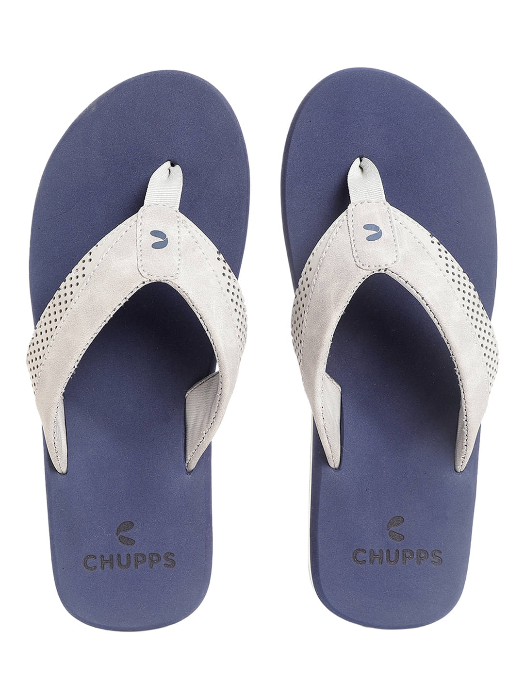     			CHUPPS - Blue Men's Thong Flip Flop