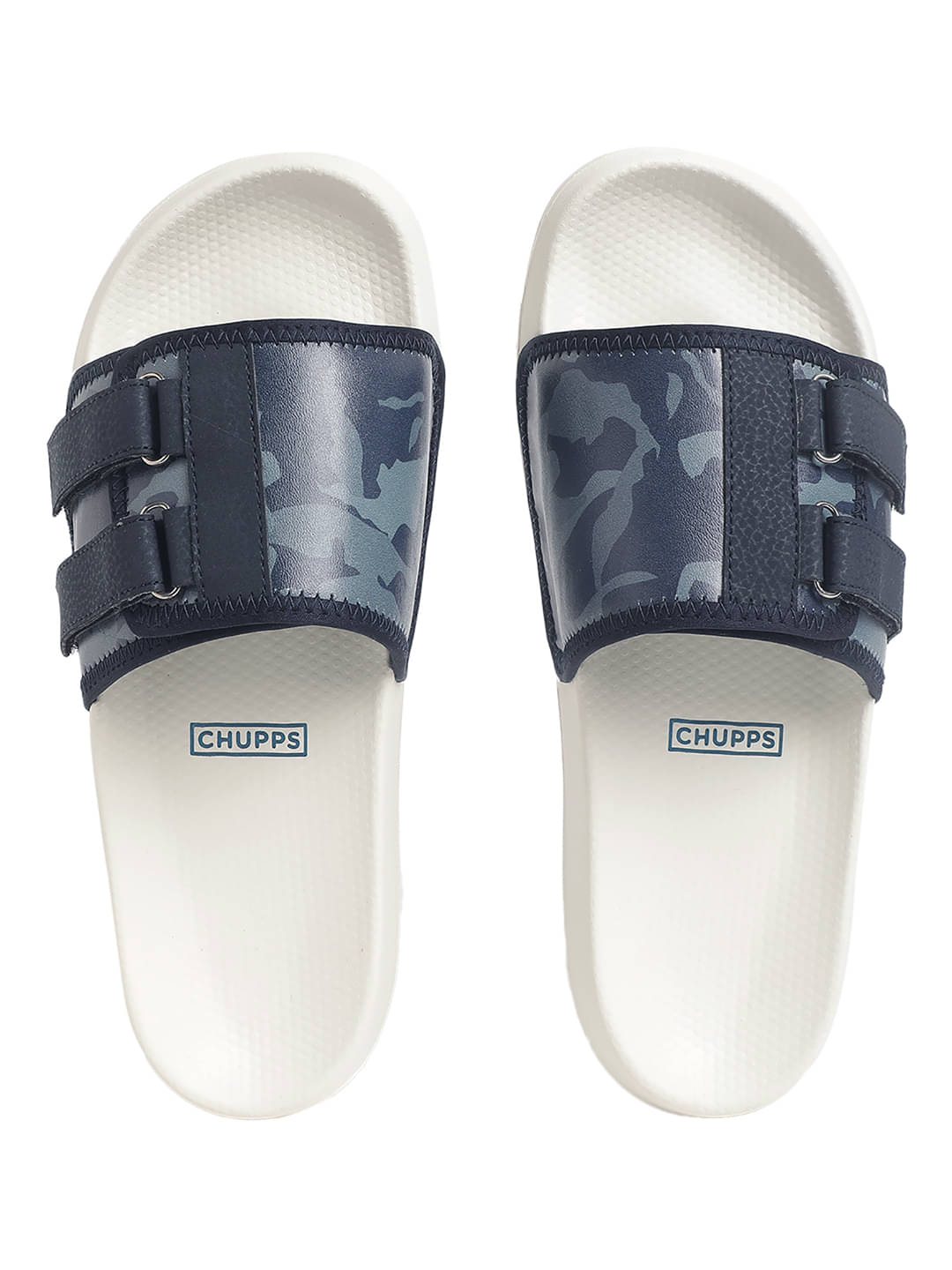     			CHUPPS - Navy Blue Men's Slide Flip Flop