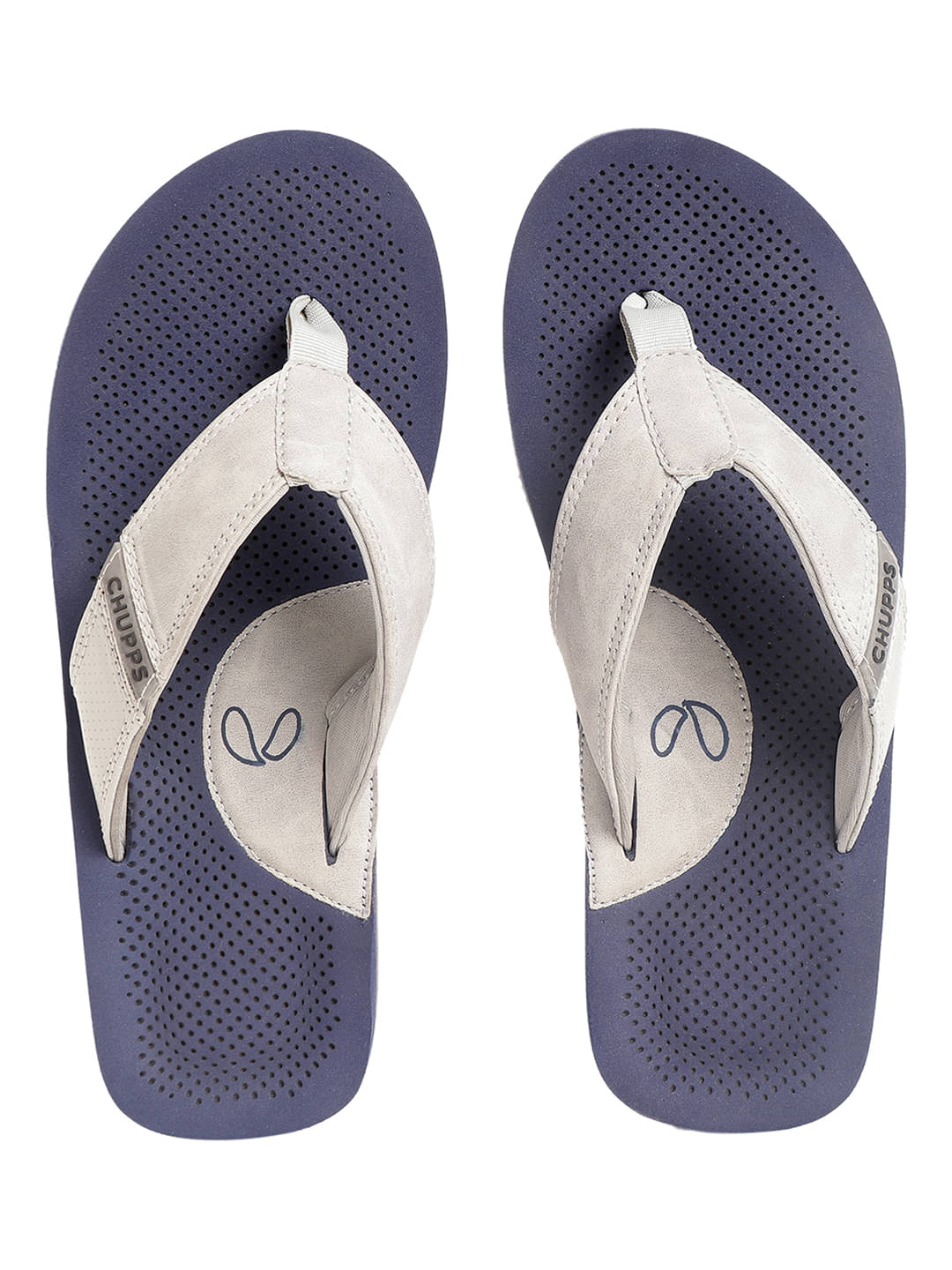     			CHUPPS - Navy Men's Thong Flip Flop