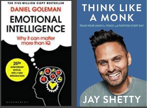     			Emotional Intelligence + Think Like A Monk