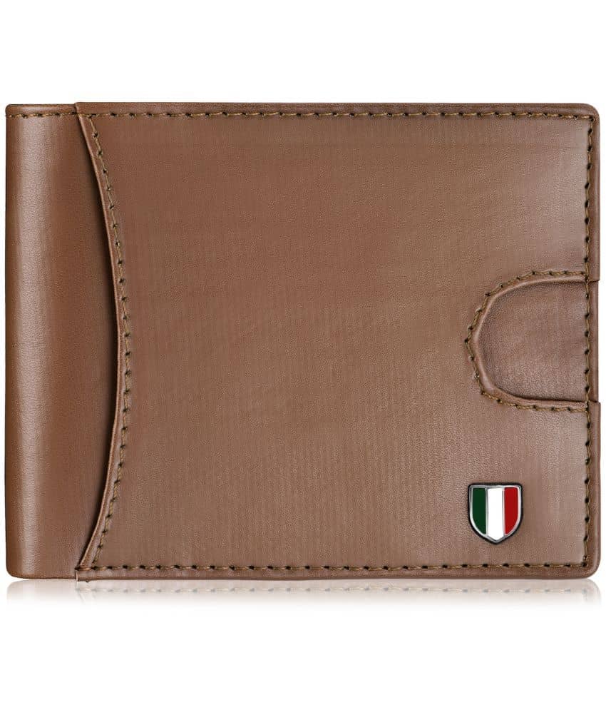 GIOVANNY - Brown Faux Leather Men's Regular Wallet ( Pack of 1 ) - Handbags | Buy online on ZillyBuy