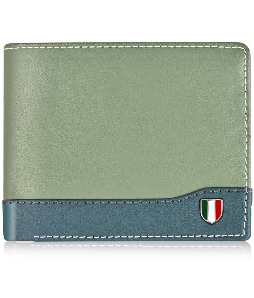 GIOVANNY - Green Faux Leather Men's Two Fold Wallet ( Pack of 1 ) - Handbags | Buy online on ZillyBuy