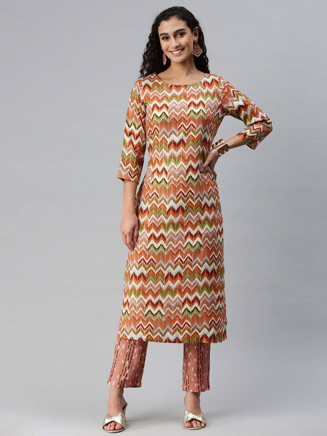 Hritika - Multicolor Straight Viscose Women's Stitched Salwar Suit ( Pack of 1 ) Hritika - Multicolor Straight Viscose Women's Stitched Salwar Suit ( Pack of 1 )