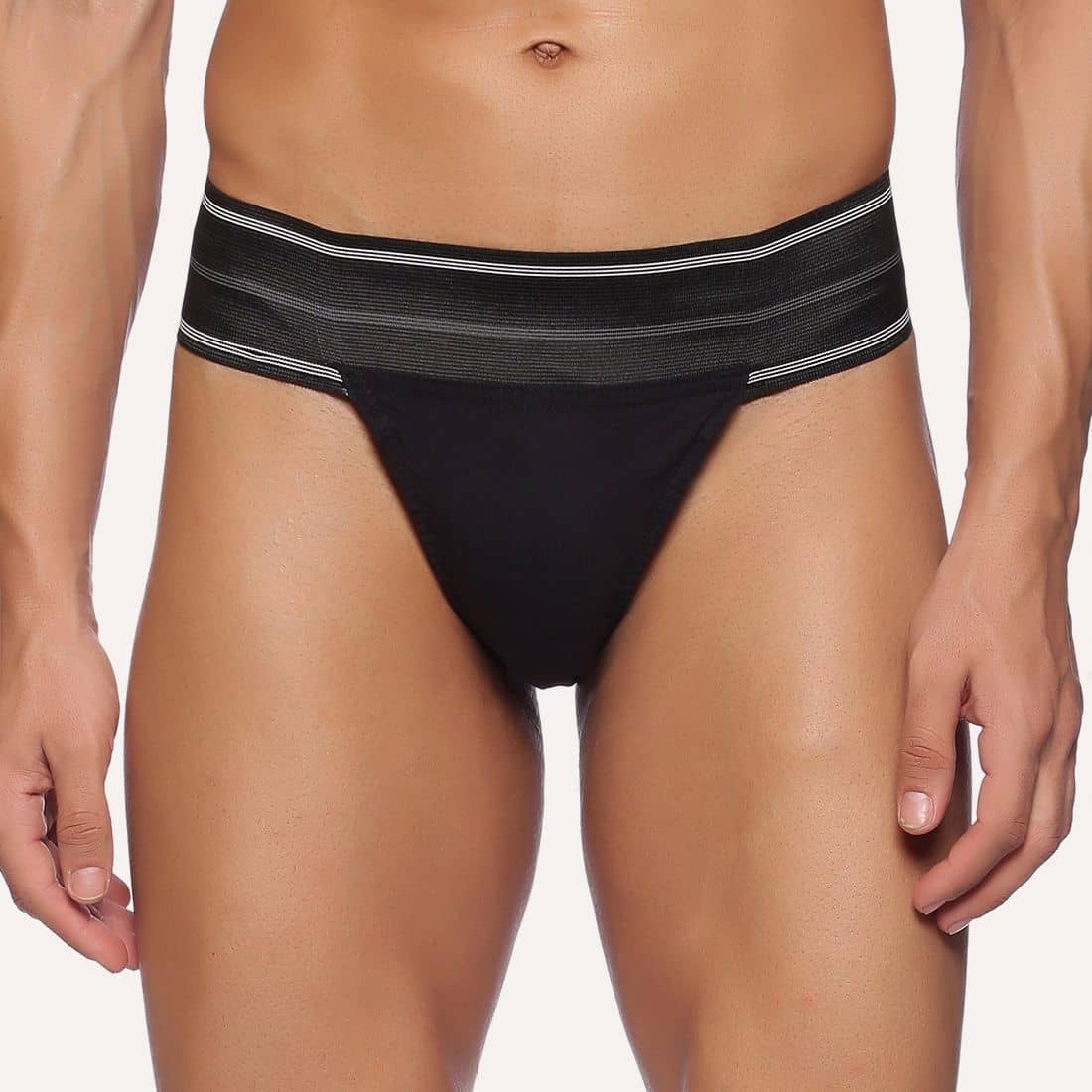 Omtex Pack of 1 Cotton Briefs For Men's ( Black )