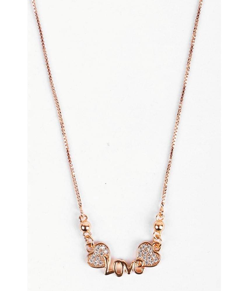PUJVI - Golden Pendant ( Pack of 1 ) PUJVI - Golden Pendant ( Pack of 1 )