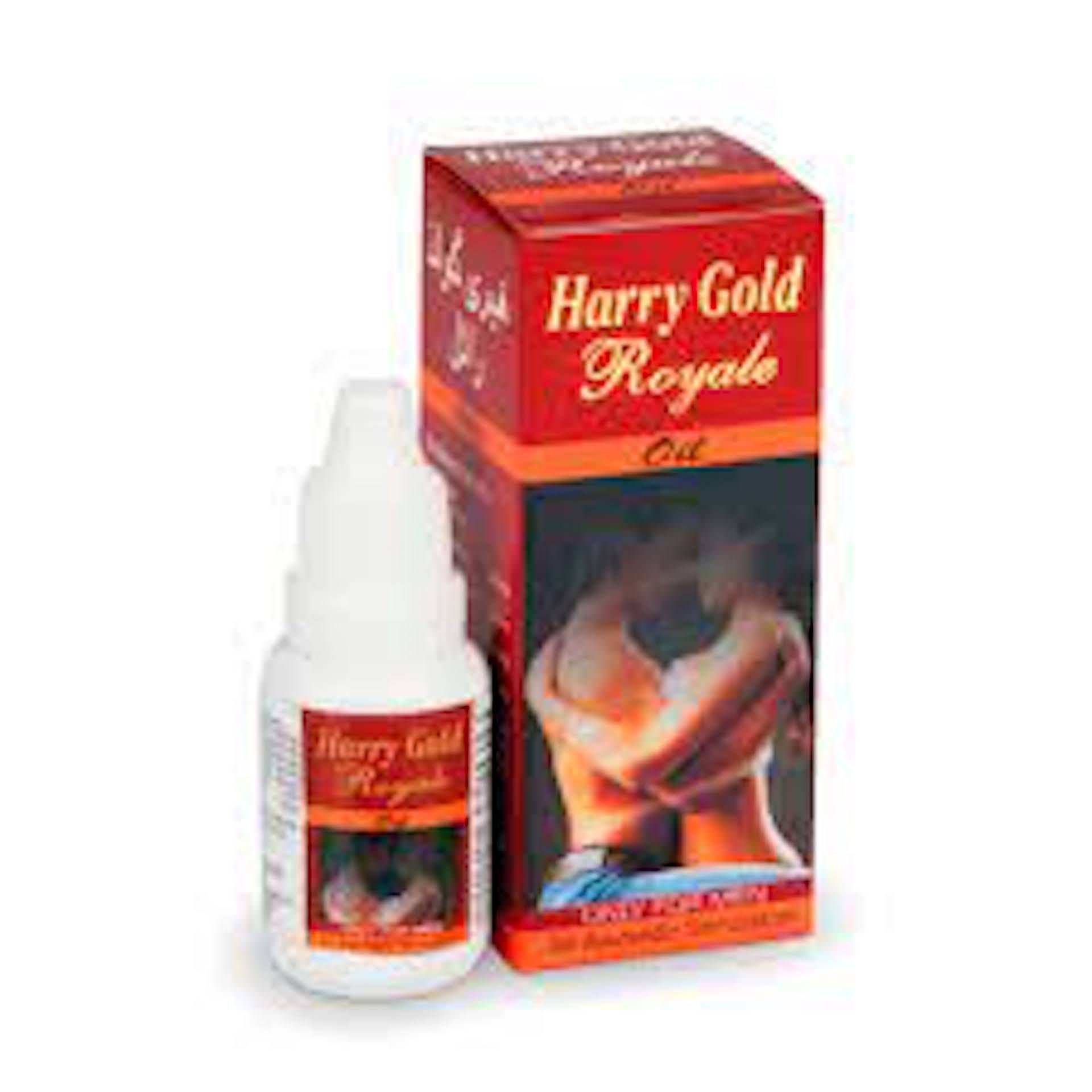 Saptrishi HARRY GOLD ROYALE MASSAGE OIL15 ML  (PACK OF 2)