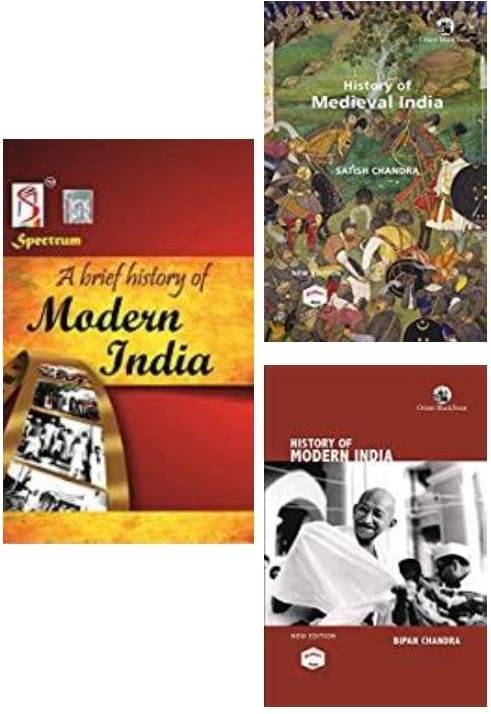     			Spectrum + History Of Modern Inndia & History Of Medieval India