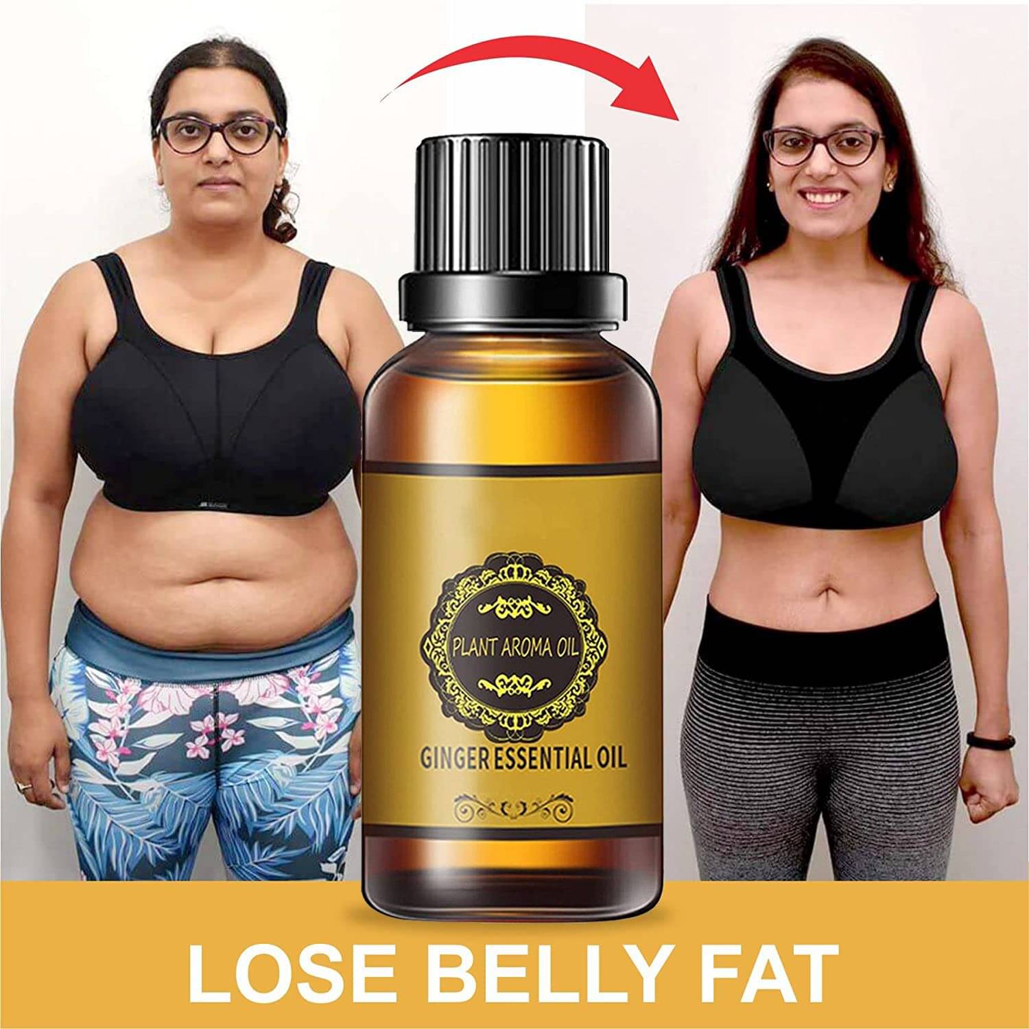 Aromine Fat Loss Oil Ginger Weight Loss Oil Shaping & Firming Oil 30 mL Aromine Fat Loss Oil Ginger Weight Loss Oil Shaping & Firming Oil 30 mL