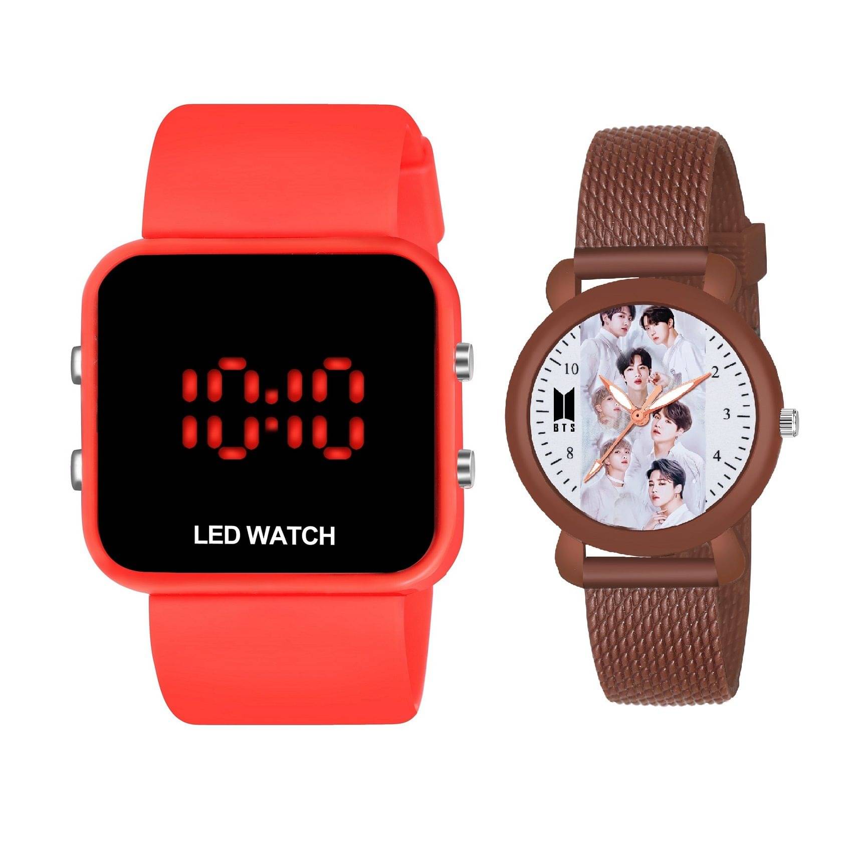     			DECLASSE - Multicolor Dial Digital Girls Watch ( Pack Of 2 )